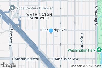 Map image of the property - 925 S Pearl St
