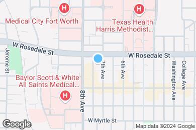 Map image of the property - The Monarch Medical District Apartments