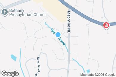 Map image of the property - Room in House on Old Mabry Pl