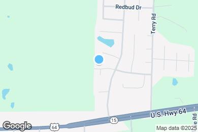 Map image of the property - 15 Rolling Oaks Dr