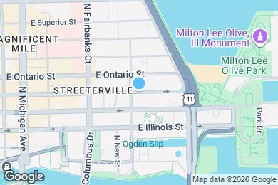 Map image of the property - 403 E Ohio St