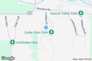Map image of the property - Cedar Glen Apartments (Phase I and II)