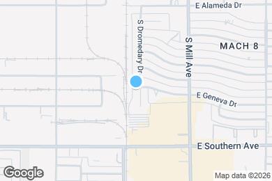 Map image of the property - 3030 S Dromedary Dr