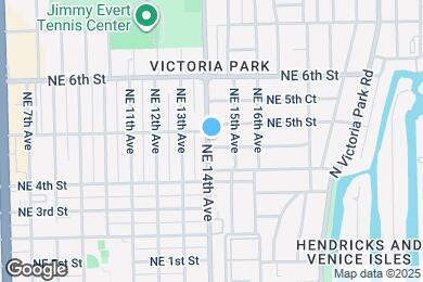 Map image of the property - 434 NE 14th Ave
