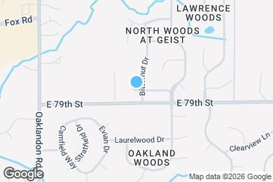 Map image of the property - 7912 Bitternut Dr