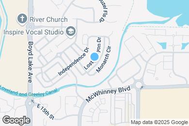 Map image of the property - 4144 Lost Canyon Drive