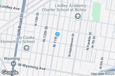 Map image of the property - 4915 N 11th St