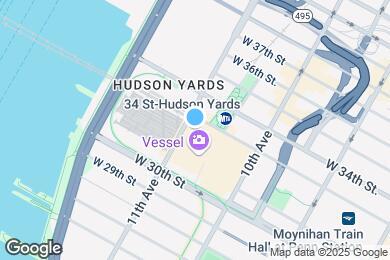 Map image of the property - 35 Hudson Yards