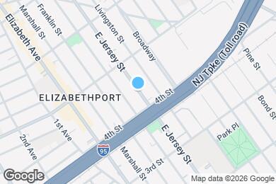 Map image of the property - 426 E Jersey St
