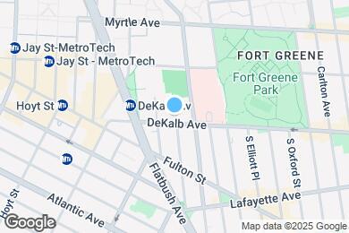 Map image of the property - Eighty Nine Dekalb