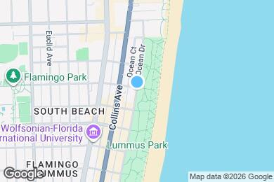 Map image of the property - 1207 Ocean Dr