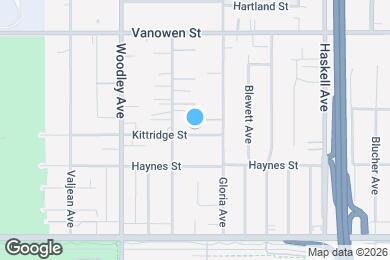 Map image of the property - 15933 Kittridge St