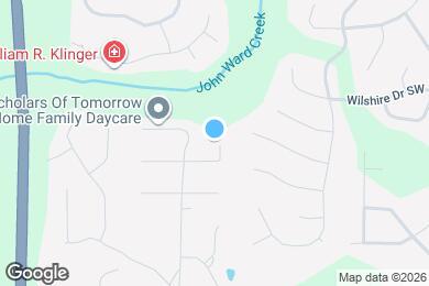 Map image of the property - 2501 Lorne Ct SW