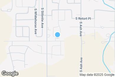 Map image of the property - 1479 W Afton St