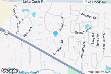 Map image of the property - 573 Greystone Ln