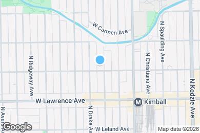 Map image of the property - 4906 N Saint Louis Ave
