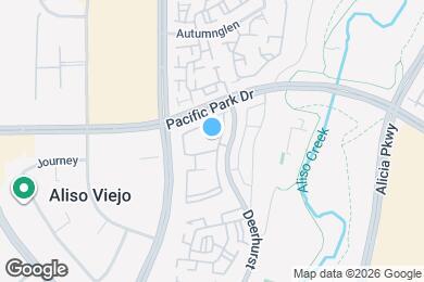 Map image of the property - 23412 Pacific Park Dr