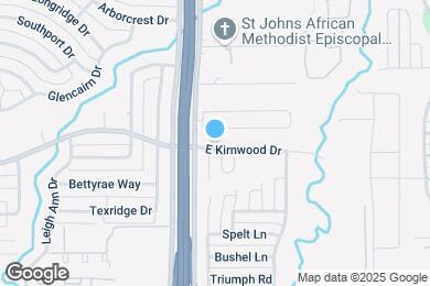 Map image of the property - 111 E Kirnwood Dr