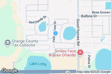 Map image of the property - 949 Yellow Rose Dr