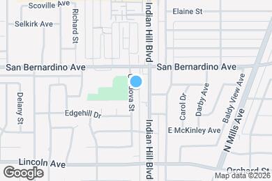 Map image of the property - 1570 Cordova St