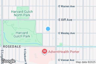Map image of the property - 2395 S Corona St