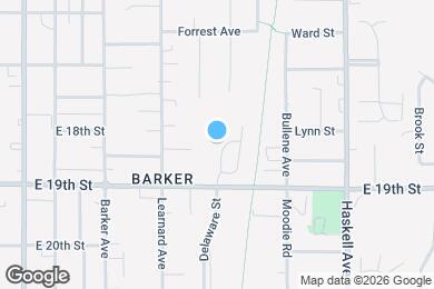 Map image of the property - 1817 Delaware St