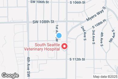 Map image of the property - 10858 1st Ave SW