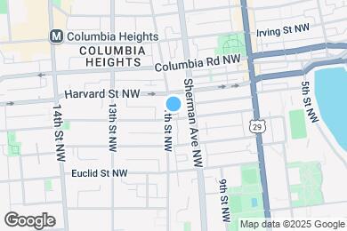 Map image of the property - 2803 11th St NW