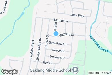 Map image of the property - 1802 Walking Dr