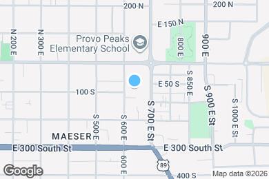 Map image of the property - 99 S 600 E