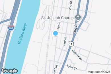 Map image of the property - 427 1st St