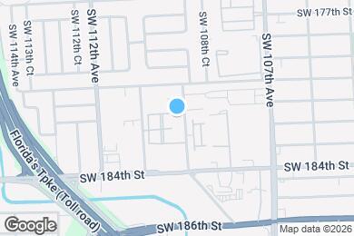 Map image of the property - 10910 SW 181st Terrace