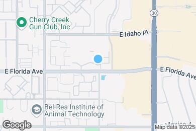 Map image of the property - 10070 E Carolina Dr