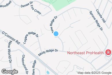 Map image of the property - 9747 Fortune Ridge Dr