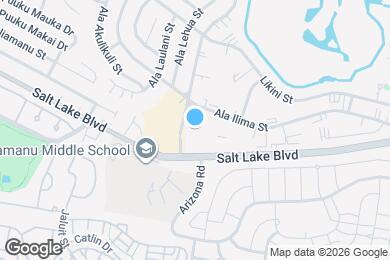 Map image of the property - 833 Ala Lilikoi St