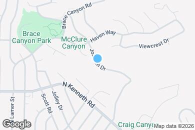 Map image of the property - 2735 Joaquin Dr