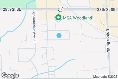 Map image of the property - 2123 Shangrai-La Dr SE