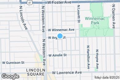 Map image of the property - 4952 N Oakley Ave