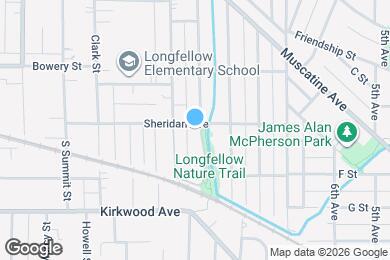 Map image of the property - 800 Longfellow Pl