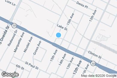 Map image of the property - 603 16th Ave