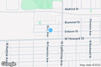 Map image of the property - 2012 Dobson St