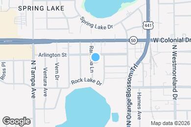 Map image of the property - 605 Ramona Ln