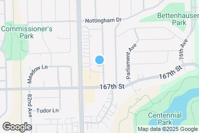 Map image of the property - 16632 Parkview Ave