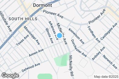 Map image of the property - 1208 Arkansas Ave