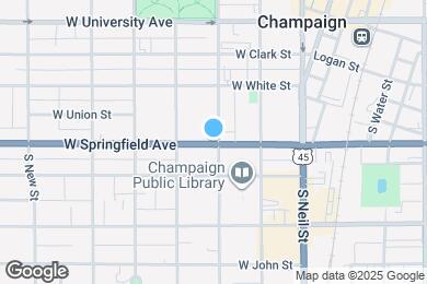 Map image of the property - 312 W Springfield Ave