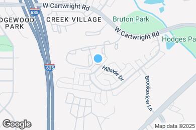 Map image of the property - 12719 Bluffview Dr