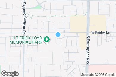 Map image of the property - 6135 Yucca Fields Ct