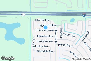 Map image of the property - 8175 Elkenberry Ave