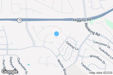 Map image of the property - 1009 Birchwood Dr
