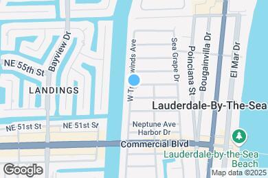 Map image of the property - 4506 W Tradewinds Ave